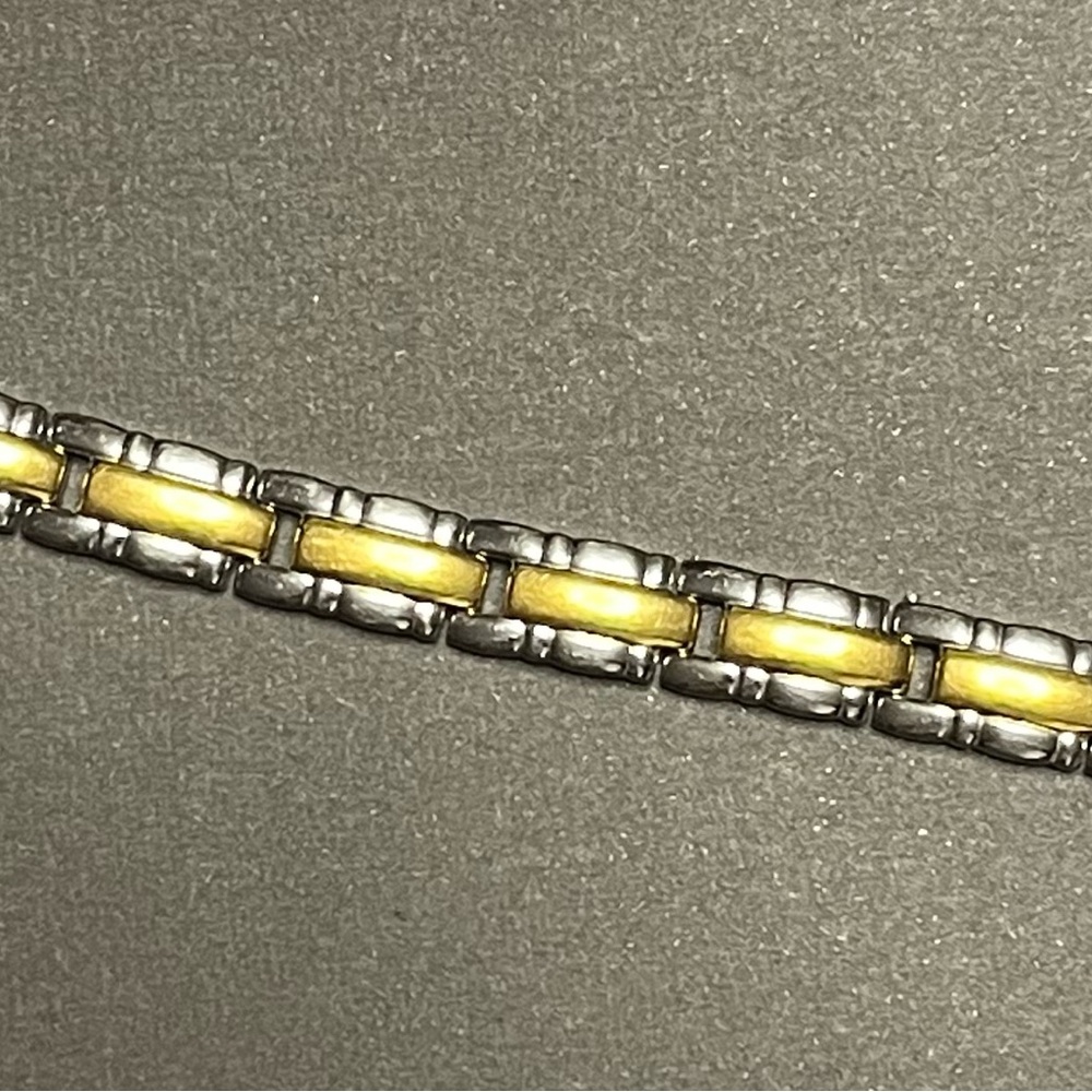 Silver and Gold Tone Bracelet